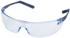 Delta Plus Helium 15 Ultralight Metal Detectable Safety Glasses Blue Lens