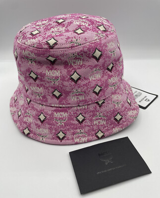 Authentic MCM Jacquard Bucket hat MCM | Accessories | Mcm Vintagestyle Jacquard Bucket Hat Nwt  main image 2