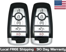 2x New Replacement Proximity Key Fob for Select Ford Vehicles 902 MHz