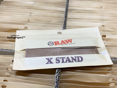 New! 12 Pack RAW X Stand Paper Cradle Rolling Tool Made From Bamboo 4.5'' Length