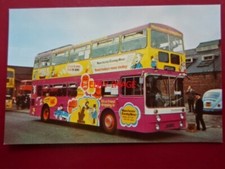 POSTCARD SELNEC CENTRAL DAIMLER FLEETLINE CRG6 LXB NO 2274 AT BENNET ST  1971