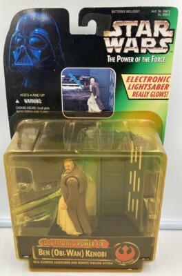 1996 Star Wars The Power Of The Force Electronic Power F/X Ben Obi-Wan Kenobi 