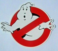 Ghost Buster Decal Sticker No Ghost 4" x 4" Horror Comedy