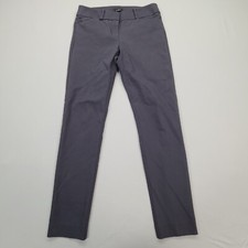 Ann Taylor Pants Womens 0 Gray Chino Comfort Slacks Dress Casual Outdoor Julie