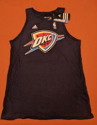 Adidas Boy's Medium Durant OKC Thunder A-Shirt Tank Top Tee T-Shirt NEW