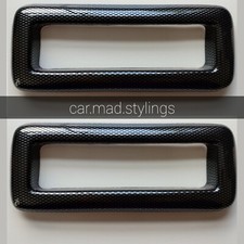 Universal Bumper Vents in the style of Skyline R33 Nismo GTR/ABS Carbon Fibre