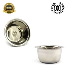 ZEVA High Grade Polished Stainless Men's Shaving Cup Mug Bowl for Wet Shave
