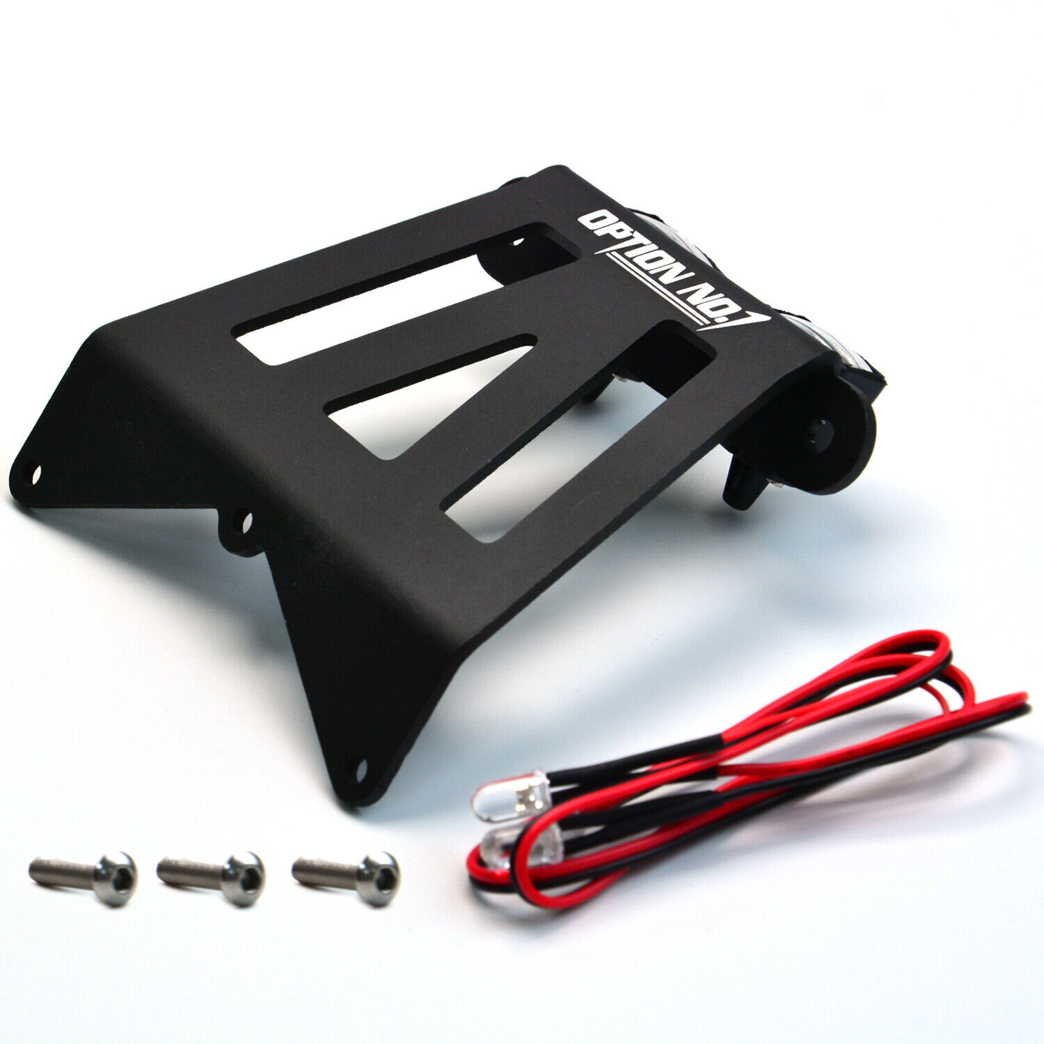 Aluminum Front Bumper With LED Light For Tamiya CW-01 Lunch Box ORV ...