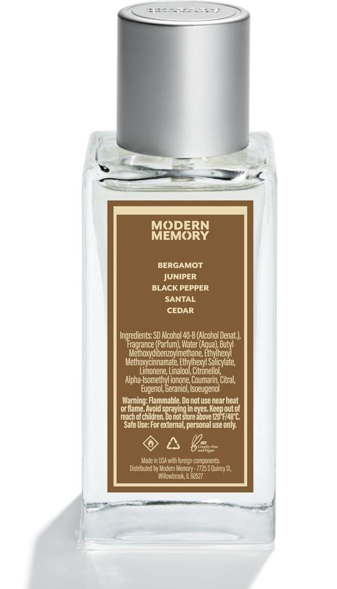 Men Modern Memory Born Hero Eau De Toilette EDT Natural Spray