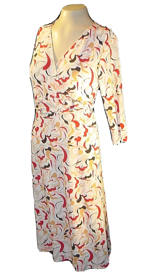 Nuevo Vestido, Colección Chadwick, Viaje Envolvente-corpiño Elástico Naranja 6P Foto 2 de 4