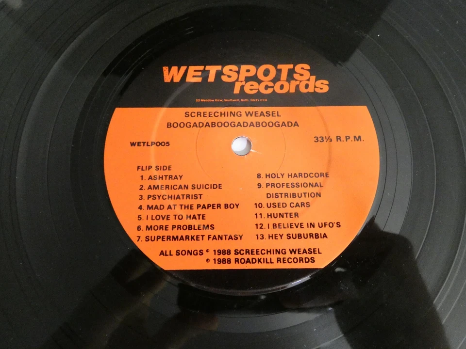 SCREECHING WEASEL - BOOGADA BOOGADA BOOGADA - + INNER - UK - VERY GOOD - Image 3 of 4