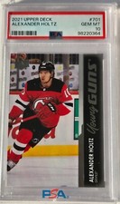 2021-22 Upper Deck Young Gun #701 Alexander Holtz **Graded PSA 10**