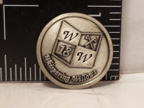Whispering Willows Club Golf Ball Marker Metal Course Magnetic