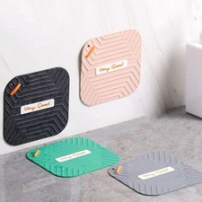 Durable Silicone Floor Drain Cover Drainage Mat Non-Slip Square Cover Block UK