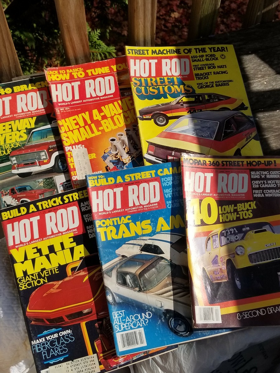 【Hot Rod】　ヴィンテージマガジン　1970年代 Hot Rod】 ヴィンテージマガジン 1970年代
