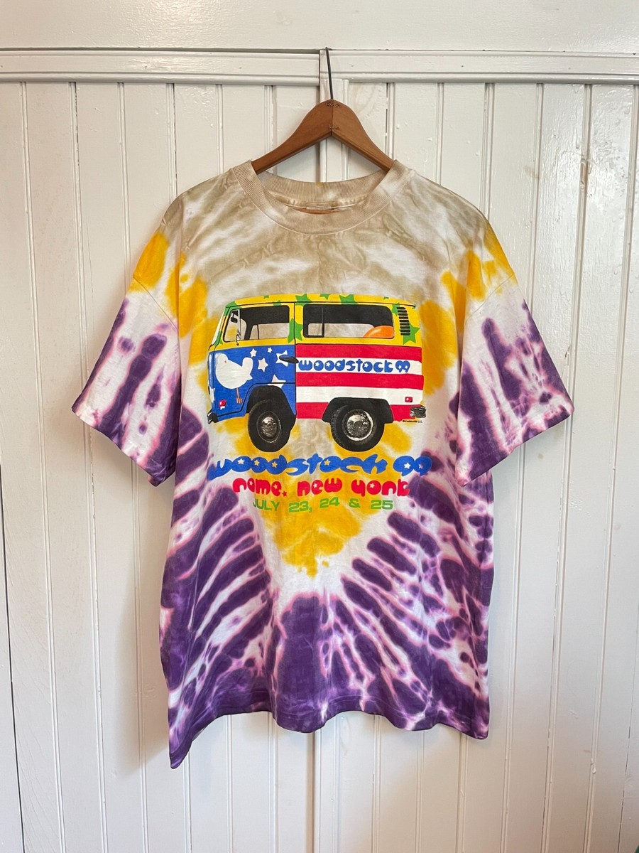 Vintage Woodstock 99 T-Shirt KORN LIMP BIZKIT RATM RHCP Single