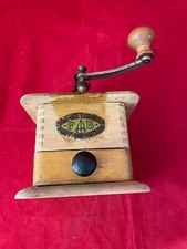 Macinino per caffè in legno, Tre Spade, vintage originale (MAC031)