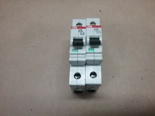 LOT OF 2 ABB 230/400V SINGLE POLE CIRCUIT BREAKER S 281 K4A #32F83