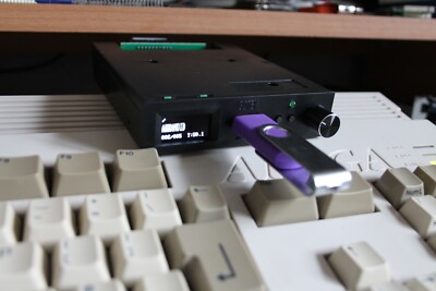 Amiga A500/A600/A1200 GOTEK  /FF OLed 0.96 Gotek adapter DF1 port 23pin Black