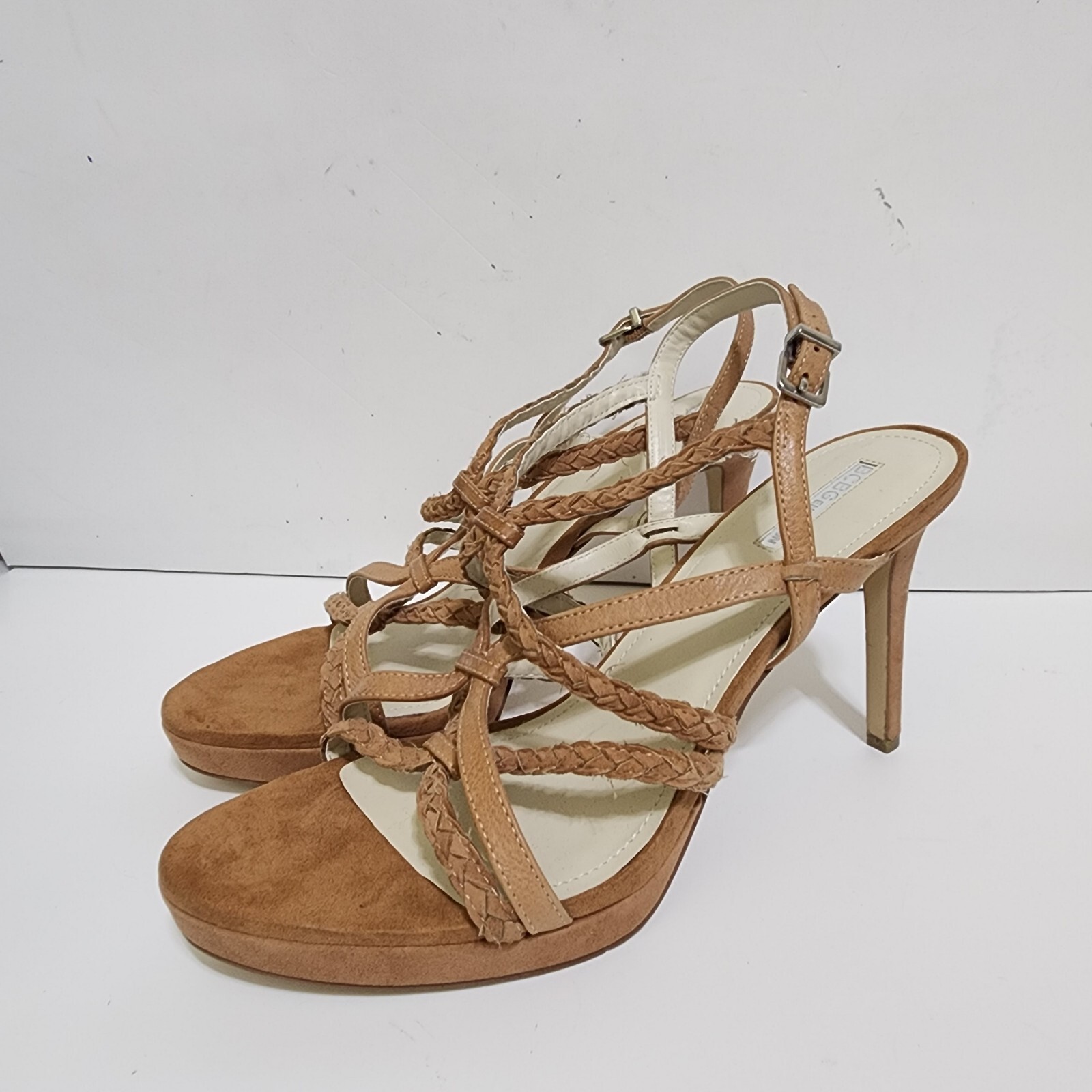 BCBGeneration Suede Gladiator Platform Slingback … - image 3