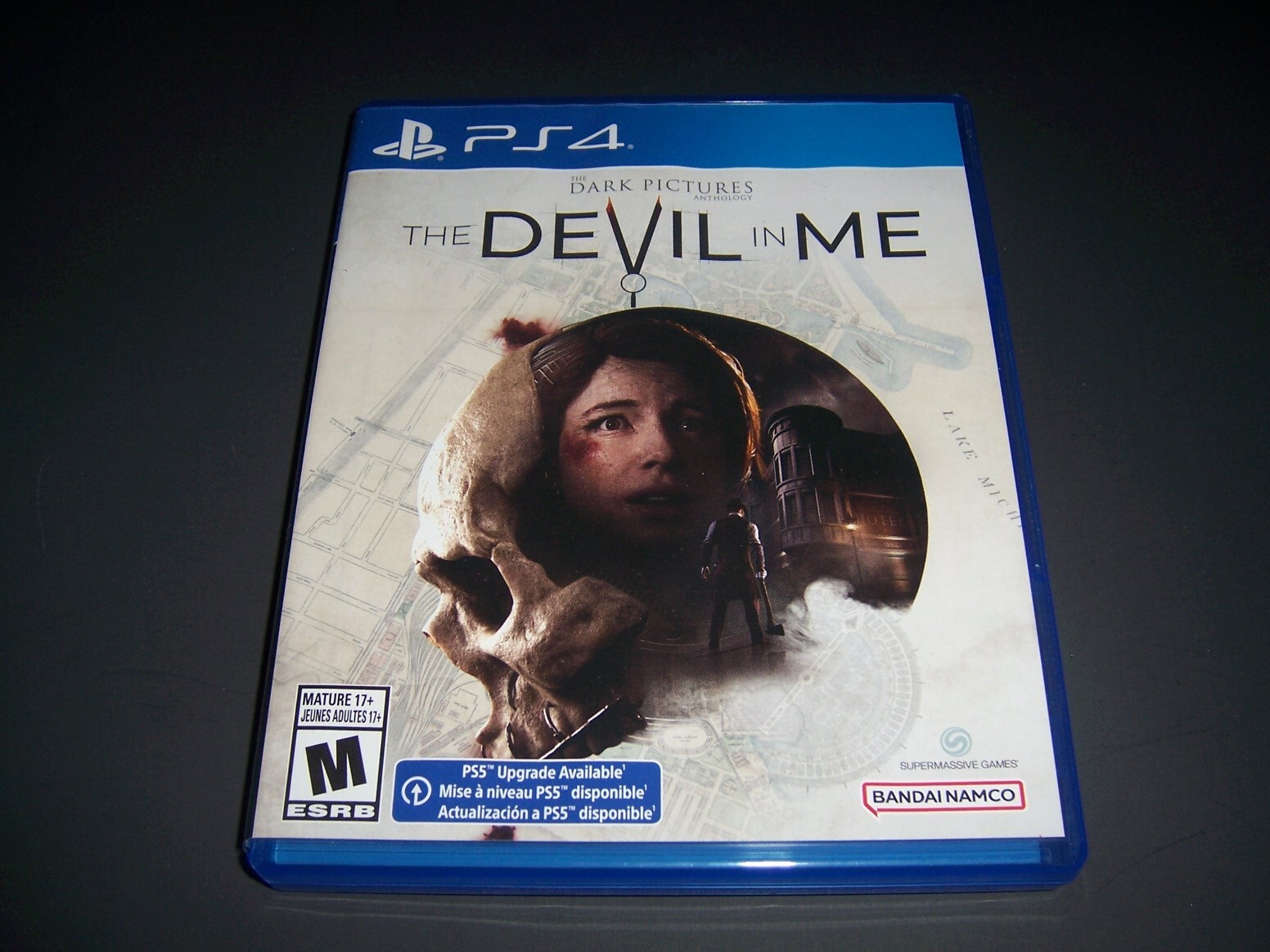 Replacement Box Case ONLY - THE DEVIL IN ME- Sony PlayStation 4 PS4 ...