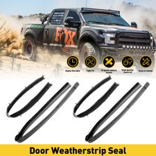 Fits 2000-2005 Ford Excursion Black Lower Door Weatherstrip Seal Rubber Set Of 4 Fits 2000-2005 Ford Excursion Black Lower Door Weatherstrip Seal Rubber Set Of 4