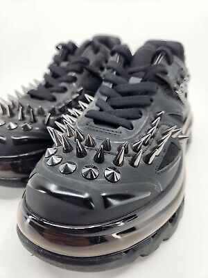 Bump'Air Gothic Shoes 53045 Black Spike Stud Chain Chunky Bump'Air Gothic Shoes 53045 Black Spike Stud Chain Chunky