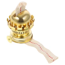 1 Set Oil Lamp Replacement Burner Buddhist Oil Light Rack Lamp Wick Holder