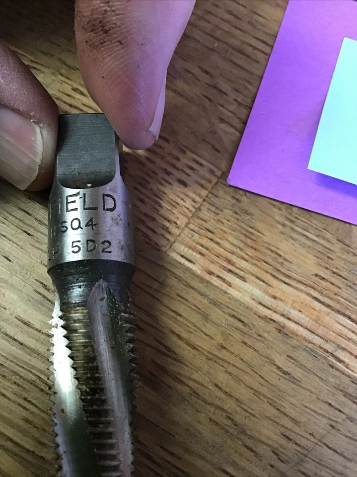 1/4-18  L.H.  Spiral TAPER PIPE TAP 1/4 NPT 1/4X18 BUTTERFIELD HSQ-4 (QTY: 1) - Image 4 of 4