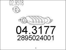 Catalyseurs Hyundai PONY