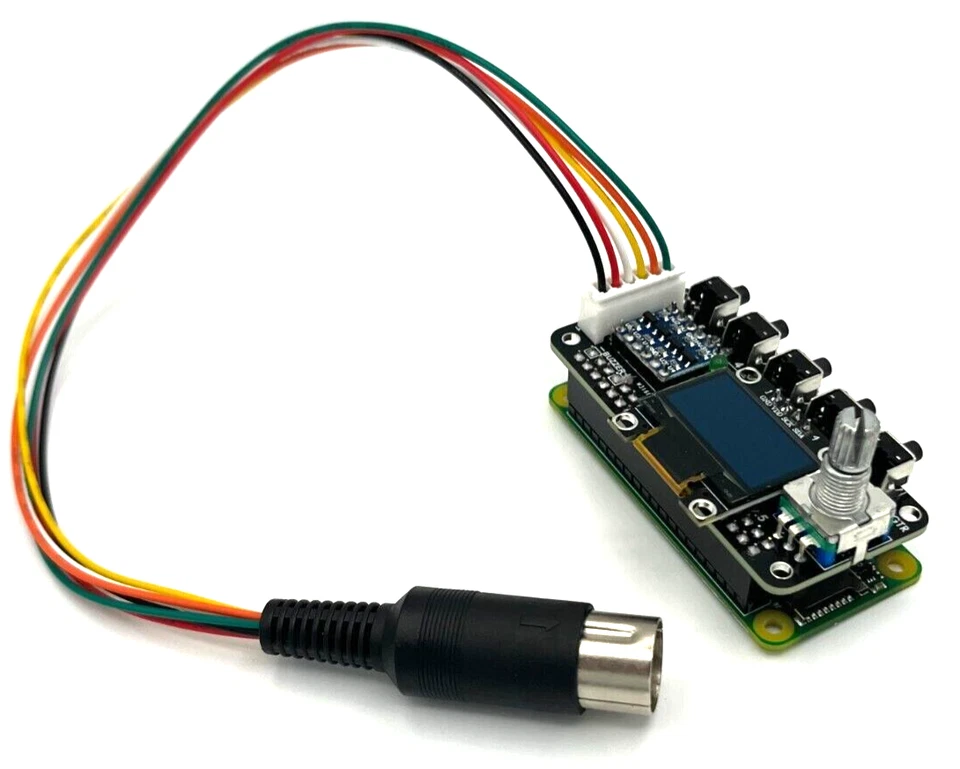 Commodore 1541 Emulator PI1541 HAT with ROTARY, OLED screen, USA Seller! - Image 4 of 4