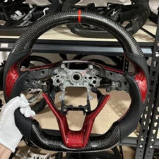 Customized 100% Carbon Fiber Steering Wheel For Honda Accord 10th Gen 2018-2022