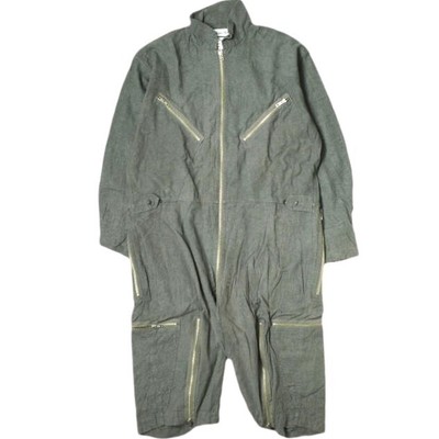 SEAN NISH Japan ALL IN ONE ZIP Silk and linen jumpsuit N24 1 gray 