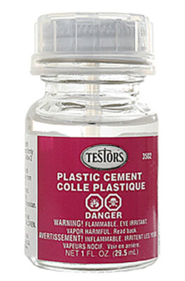Model Train Adhesive Testors Model Railroad Liquid Plastic Cement/Glue/Adhesive (Plastic ...