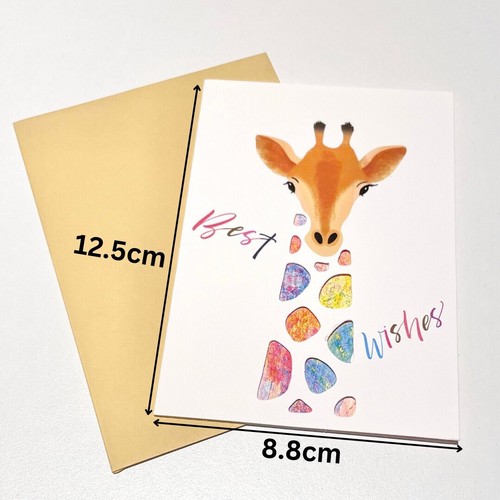 Handmade Birthday Birthday Card All Occasion Greeting Card For Her Mum Giraffe - Picture 2 of 5