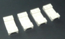 lotto 4 MATTONCINI originali LEGO - 4 ASSI PONTE   costruzioni