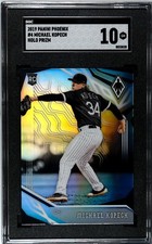 2019 Panini Phoenix #4 Michael Kopech HOLO SILVER PRIZM SGC 10 GEM MINT RC