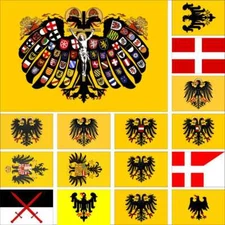 Germany HRE Flag Holy Roman Empire Royal Emperor War Naval Jack Charles V Reich