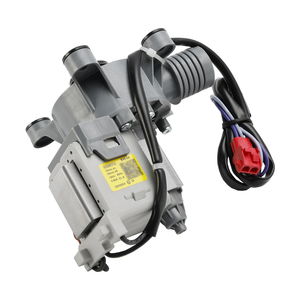 WH11X34742 AP7192541 Washer Drain Pump Assembly for GE Washing Machine B9 - Image 2 of 4