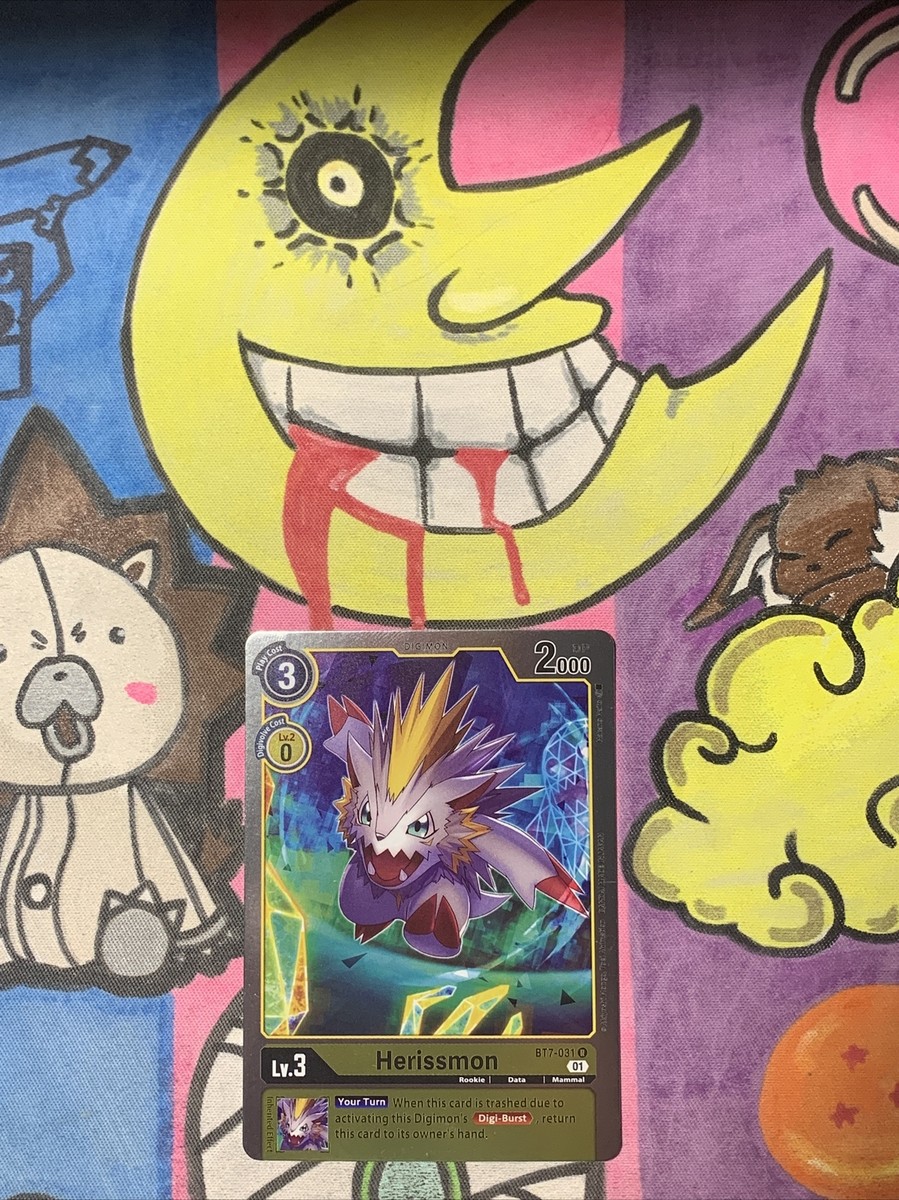digimon cards 2022 BANDAI Card Game Official Card Sleeve Gammammon, Jerry Mon, Angoramon - 64 Colored Vinyl Sleeves (67mm x 92mm) 4 [On Play] Delete up to 2 of your opponents Digimon with 3000 DP or less PRODUCTS｜Digimon Card Game