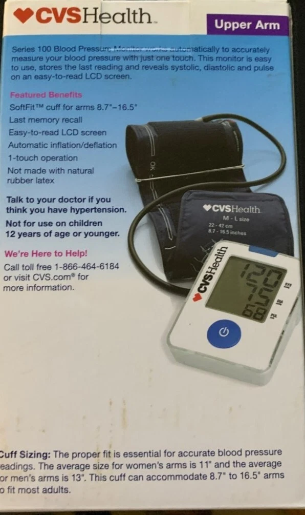 Blood pressure 2024 cuff cvs