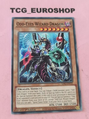Odd-Eyes Wizard Dragon   YUGIOH   LDS3   COMMON   ENGLISH   NM #2740