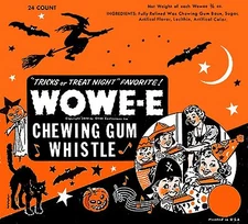 Wowe-e Chewing Gum Whistle Halloween High Quality Metal Magnet 3.5x4 inches 9678