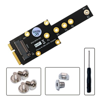 New Version M.2 Key B SSD to Mini PCI- E  Adapter