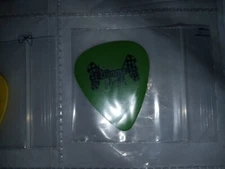 METALLICA Racing Flags Logo James or Kirk 90s Concert Tour Stage GUITAR PICK