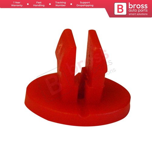 10 Pieces Screw Nut Red for Ford 1019377 W704408S Mercedes 0009889325 - Bild 2 von 3