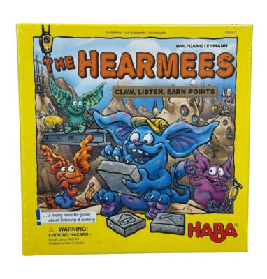 Haba The Hearmees Game Claw, Listen, Earn Points - New Factory Sealed