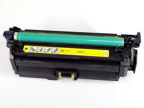 HP CF322A 653A Ersatzteil: Leere Toner Kassette Kartusche Gelb Yellow für M680dn