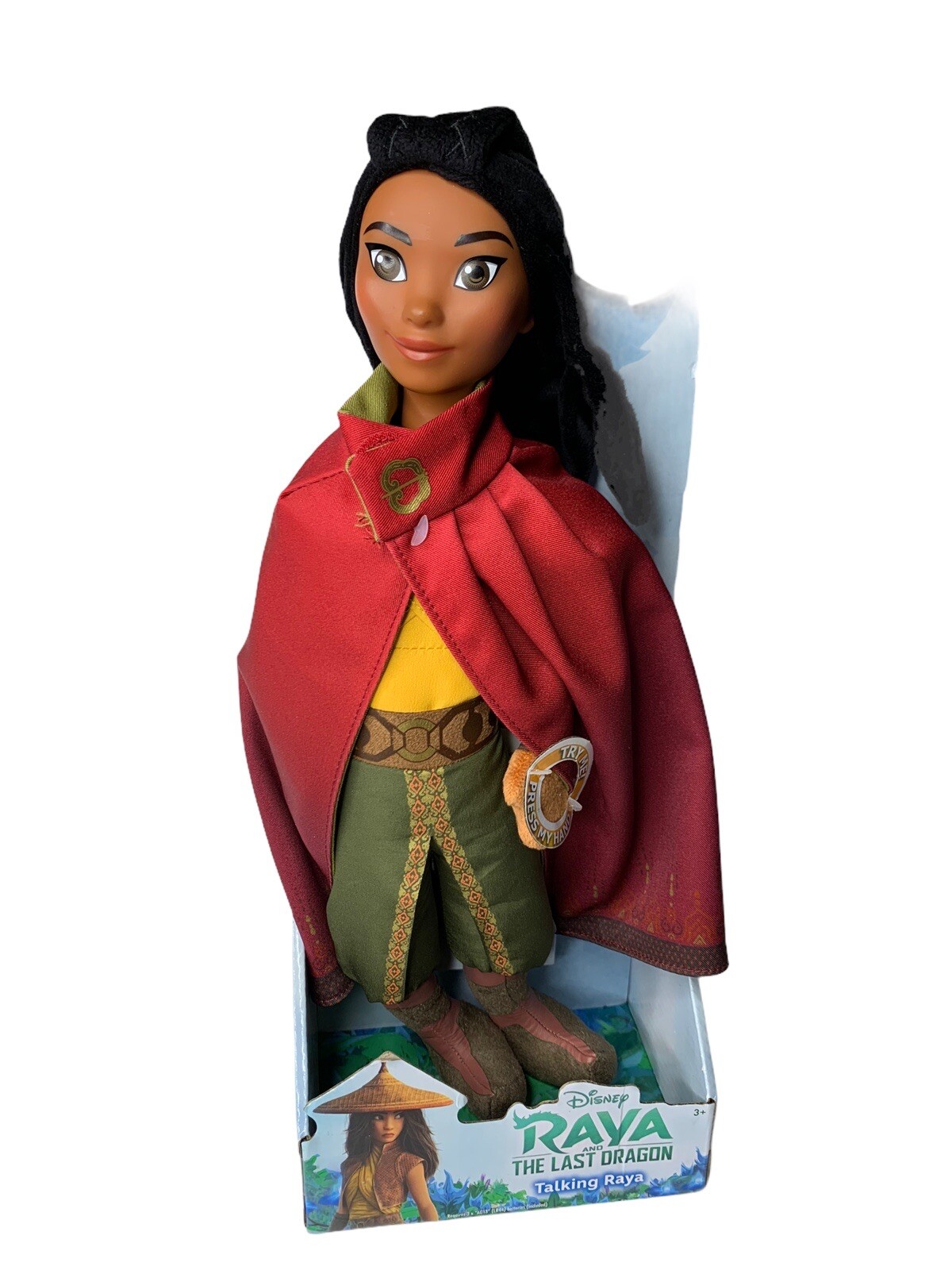 Disney Raya and the Last Dragon 14-Inch Interactive Plush Talking Doll