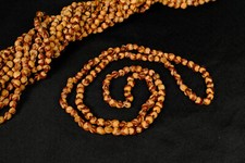 32" Navajo Ghost Spirit Beads Cedar Juniper Berry Seeds Necklace